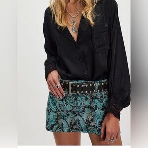 Free People We The Free Micro Skirt - Size 6 - NWT